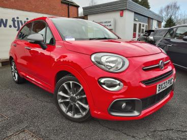 SPOTICAR Fiat 500x 1.0 Firefly Turbo Sport Euro 6 (s/s) 5dr Used Car - Suv Petrol Red - Telford - 1200582120_1