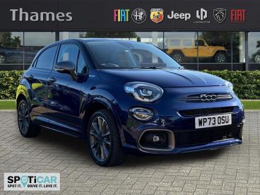SPOTICAR Fiat 500x 1.5 Firefly Turbo Mhev Dct Euro 6 (s/s) 5dr Used Car - Suv Petrol Blue - Slough - 1200588863_1