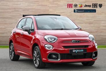 SPOTICAR Fiat 500x 1.5 Firefly Turbo Mhev Top Dct Euro 6 (s/s) 5dr Used Car - Suv Petrol Red - Nuneaton - 1200595896_1