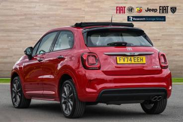 SPOTICAR Fiat 500x 1.5 Firefly Turbo Mhev Top Dct Euro 6 (s/s) 5dr Used Car - Suv Petrol Red - Nuneaton - 1200595896_2