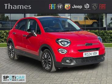 SPOTICAR Fiat 500x 1.5 Firefly Turbo Mhev Dct Euro 6 (s/s) 5dr Used Car - Suv Petrol Red - Slough - 1200596624_1