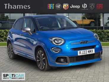 SPOTICAR Fiat 500x 1.5 Firefly Turbo Mhev Sport Dct Euro 6 (s/s) 5dr Used Car - Suv Petrol Blue - Slough - 1200599694_1
