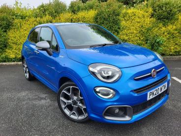 SPOTICAR Fiat 500x 1.0 Firefly Turbo Sport Euro 6 (s/s) 5dr Used Car - Suv Petrol Blue - Llangefni - 1200606558_1