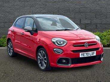 SPOTICAR Fiat 500x 1.0 Firefly Turbo Sport Euro 6 (s/s) 5dr Used Car - Suv Petrol Red - Weymouth - 1200608681_1