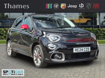 SPOTICAR Fiat 500x 1.5 Firefly Turbo Mhev Red Dct Euro 6 (s/s) 5dr Used Car - Suv Petrol Black - Slough - 1200617978_1
