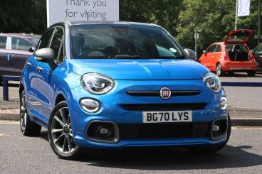 SPOTICAR Fiat 500x 1.0 Firefly Turbo Sport Euro 6 (s/s) 5dr Used Car - Suv Petrol Blue - Walsall - 1200618504_1