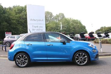 SPOTICAR Fiat 500x 1.0 Firefly Turbo Sport Euro 6 (s/s) 5dr Used Car - Suv Petrol Blue - Walsall - 1200618504_2