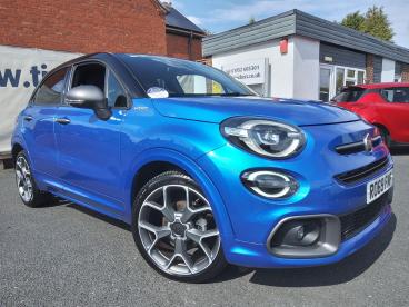 SPOTICAR Fiat 500x 1.0 Firefly Turbo Sport Euro 6 (s/s) 5dr Used Car - Suv Petrol Blue - Telford - 1200628188_1