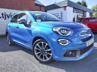 SPOTICAR Fiat 500x 1.0 Firefly Turbo Sport Euro 6 (s/s) 5dr Used Car - Suv Petrol Blue - Telford - 1200628604_1