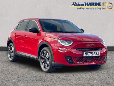 SPOTICAR Fiat 600 1.2 Mhev E-dct Euro 6 (s/s) 5dr Used Car - Suv Hybrid Red - Ashington - 1200549063_1