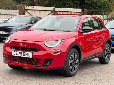 SPOTICAR Fiat 600 1.2 Mhev E-dct Euro 6 (s/s) 5dr Used Car - Suv Hybrid Red - Pontypridd - 1200552676_3