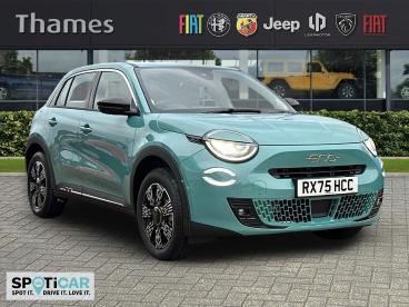 SPOTICAR Fiat 600 1.2 Mhev E-dct Euro 6 (s/s) 5dr Used Car - Suv Hybrid Blue - Slough - 1200554915_1