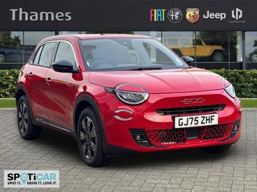 SPOTICAR Fiat 600 1.2 Mhev E-dct Euro 6 (s/s) 5dr Used Car - Suv Hybrid Red - Tunbridge Wells - 1200562587_1