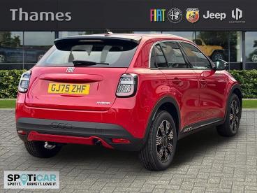 SPOTICAR Fiat 600 1.2 Mhev E-dct Euro 6 (s/s) 5dr Used Car - Suv Hybrid Red - Tunbridge Wells - 1200562587_3