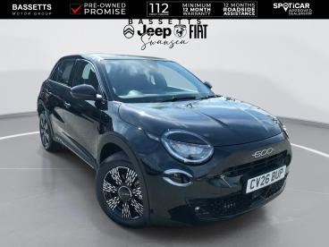 SPOTICAR Fiat 600 1.2 Mhev E-dct Euro 6 (s/s) 5dr Used Car - Suv Hybrid Black - Swansea - 1200592547_1