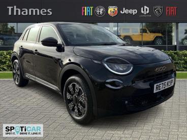 SPOTICAR Fiat 600 1.2 Mhev E-dct Euro 6 (s/s) 5dr Used Car - Suv Hybrid Black - Tunbridge Wells - 1200597523_1