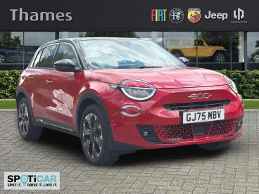 SPOTICAR Fiat 600 1.2 Mhev La Prima E-dct Euro 6 (s/s) 5dr Used Car - Suv Hybrid Red - Tunbridge Wells - 1200611734_1