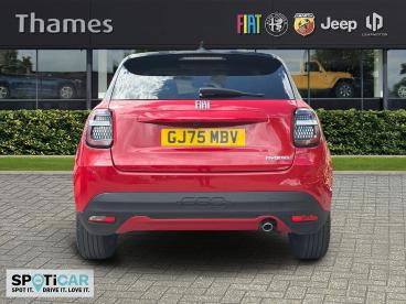 SPOTICAR Fiat 600 1.2 Mhev La Prima E-dct Euro 6 (s/s) 5dr Used Car - Suv Hybrid Red - Tunbridge Wells - 1200611734_5