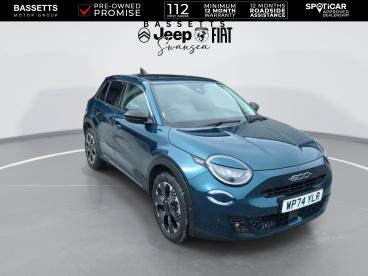 SPOTICAR Fiat 600 1.2 Mhev La Prima E-dct Euro 6 (s/s) 5dr Used Car - Suv Hybrid Green - Swansea - 1200630639_2