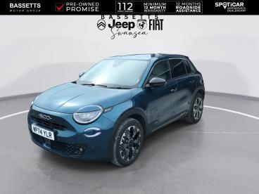 SPOTICAR Fiat 600 1.2 Mhev La Prima E-dct Euro 6 (s/s) 5dr Used Car - Suv Hybrid Green - Swansea - 1200630639_4