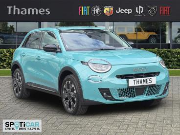 SPOTICAR Fiat 600 1.2 Mhev La Prima E-dct Euro 6 (s/s) 5dr Used Car - Suv Hybrid Blue - Slough - 1200633574_1