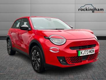 SPOTICAR Fiat 600e 54kwh Red Auto 5dr Used Car - Suv Electric Red - Corby - 1200516381_1