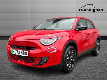 SPOTICAR Fiat 600e 54kwh Red Auto 5dr Used Car - Suv Electric Red - Corby - 1200516381_2