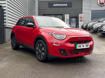 SPOTICAR Fiat 600e 54kwh Red Auto 5dr Used Car - Suv Electric Red - Swindon - 1200565279_2