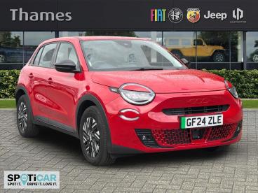 SPOTICAR Fiat 600e 54kwh Red Auto 5dr Used Car - Suv Electric Red - Tunbridge Wells - 1200593576_1