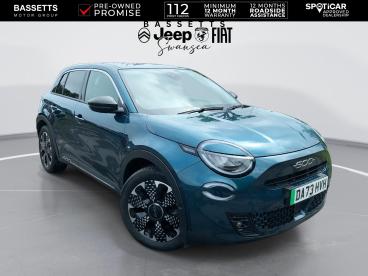 SPOTICAR Fiat 600e 54kwh La Prima Auto 5dr Used Car - Suv Electric Green - Swansea - 1200599440_1