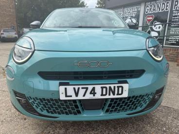 SPOTICAR Fiat 600e 54kwh La Prima Auto 5dr Used Car - Suv Electric Blue - Dartford - 500603610_3
