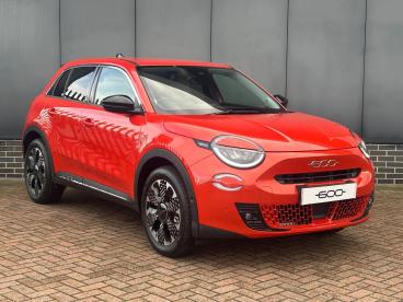 SPOTICAR Fiat 600e 54kwh La Prima Auto 5dr Used Car - Suv Electric Orange - Norwich - 1200622014_1
