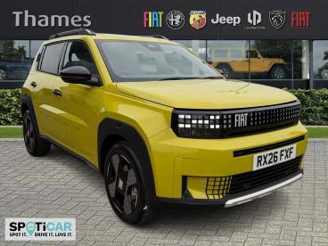 SPOTICAR Fiat Grande Panda 1.2 Mhev La Prima E-dct Euro 6 (s/s) 5dr Used Car - Saloon Hybrid Yellow - Slough - 1200584918_1