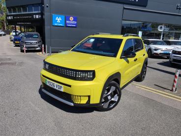 SPOTICAR Fiat Grande Panda 44kwh La Prima Auto 5dr (7kw Charger) Used Car - Saloon Electric Yellow - Wakefield - 1200599238_2
