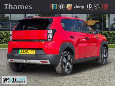 SPOTICAR Fiat Grande Panda 44kwh La Prima Auto 5dr (7kw Charger) Used Car - Saloon Electric Red - Slough - 1200624535_3