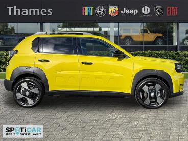 SPOTICAR Fiat Grande Panda 44kwh La Prima Auto 5dr (7kw Charger) Used Car - Saloon Electric Yellow - Slough - 1200640621_2