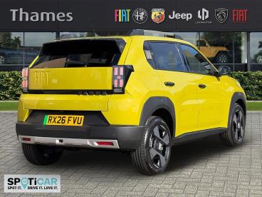 SPOTICAR Fiat Grande Panda 44kwh La Prima Auto 5dr (7kw Charger) Used Car - Saloon Electric Yellow - Slough - 1200640621_3