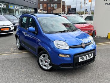 SPOTICAR Fiat Panda 1.0 Mhev Euro 6 (s/s) 5dr Used Car - City Car Petrol Blue - Wakefield - 1200550024_1