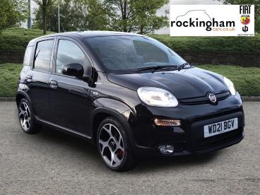 SPOTICAR Fiat Panda 1.0 Mhev Sport Euro 6 (s/s) 5dr Used Car - City Car Petrol Black - Corby - 1200574166_1