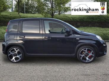 SPOTICAR Fiat Panda 1.0 Mhev Sport Euro 6 (s/s) 5dr Used Car - City Car Petrol Black - Corby - 1200574166_2