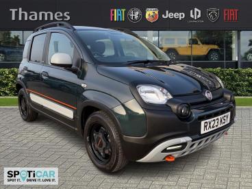SPOTICAR Fiat Panda 1.0 Mhev Garmin Euro 6 (s/s) 5dr Used Car - City Car Petrol Green - Slough - 1200583955_1