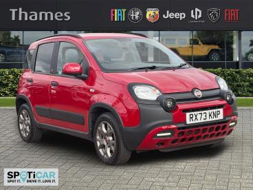 SPOTICAR Fiat Panda 1.0 Mhev Red Euro 6 (s/s) 5dr Used Car - City Car Petrol Red - Slough - 1200600479_1