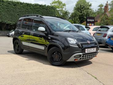 SPOTICAR Fiat Panda 1.0 Mhev Garmin Euro 6 (s/s) 5dr Used Car - City Car Petrol Black - Warwick - 1200604381_1