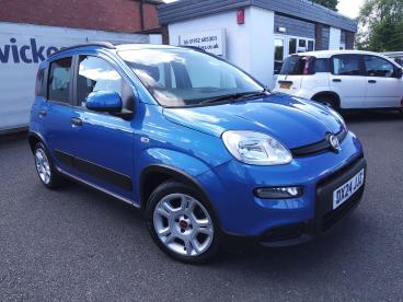 SPOTICAR Fiat Panda 1.0 Mhev Euro 6 (s/s) 5dr Used Car - City Car Petrol Blue - Telford - 1200609682_1