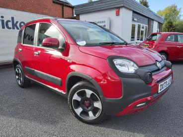 SPOTICAR Fiat Panda 1.0 Mhev Red Euro 6 (s/s) 5dr Used Car - City Car Petrol Red - Telford - 1200638115_1