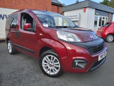 SPOTICAR Fiat Qubo 1.4 Lounge Euro 6 5dr Used Car - Mpv Petrol Red - Telford - 1200632535_1