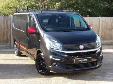SPOTICAR Fiat Talento 2.0 Multijet 12 Sportivo L2 H1 Euro 6 (s/s) 5dr Used Car - Commercial Vehicle Diesel Black - St Leonards On Sea - 1200641623_1