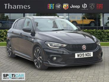 SPOTICAR Fiat Tipo 1.4 Mpi Sport Euro 6 (s/s) 5dr Used Car - Saloon Petrol Black - Slough - 1200548214_1