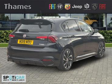 SPOTICAR Fiat Tipo 1.4 Mpi Sport Euro 6 (s/s) 5dr Used Car - Saloon Petrol Black - Slough - 1200548214_3