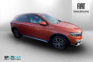 SPOTICAR Fiat Tipo 1.5 Firefly Turbo Mhev Cross Dct Euro 6 (s/s) 5dr Used Car - Saloon Petrol Orange - Slough - 1200566642_2